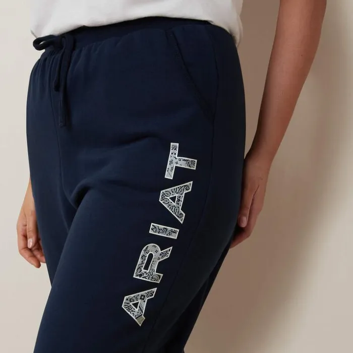 Pants and Shorts Women Ariat Real Jogger Navy Eclipse Pants and Shorts Women Ariat Real Jogger Navy Eclipse