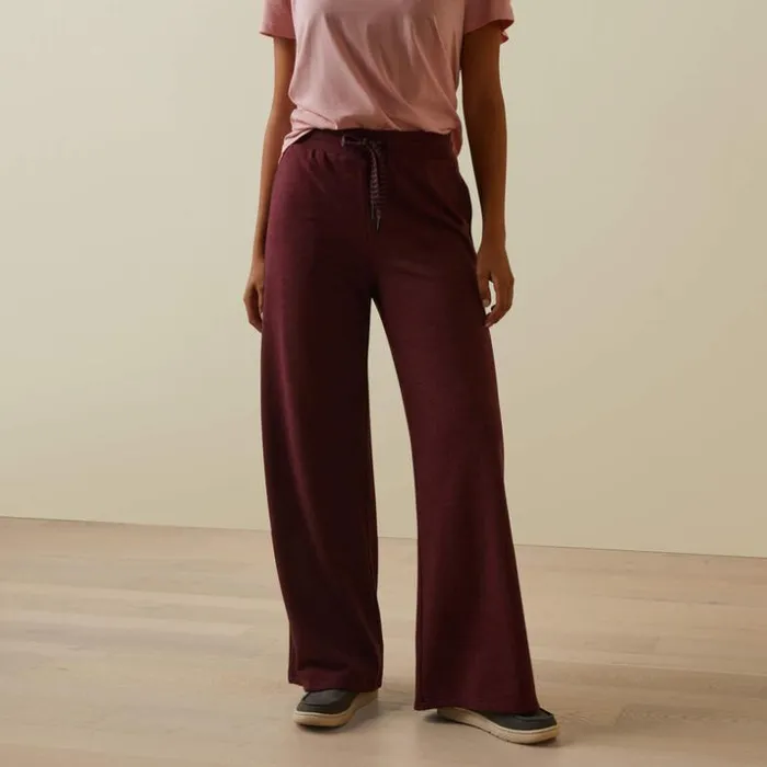 Pants and Shorts Women Ariat Road Runner Pant Maroon Banner