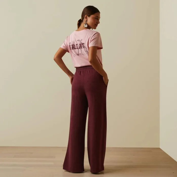 Pants and Shorts Women Ariat Road Runner Pant Maroon Banner Pants and Shorts Women Ariat Road Runner Pant Maroon Banner