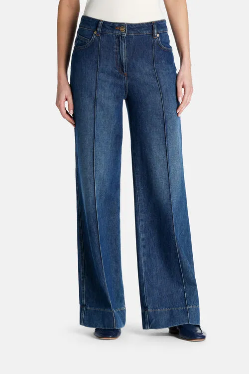 Pants Luisa Spagnoli Women Abati Abati Avio Blue