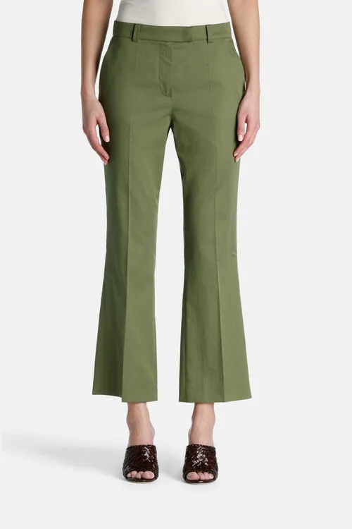Pants Luisa Spagnoli Women Attiguo Attiguo Military Green