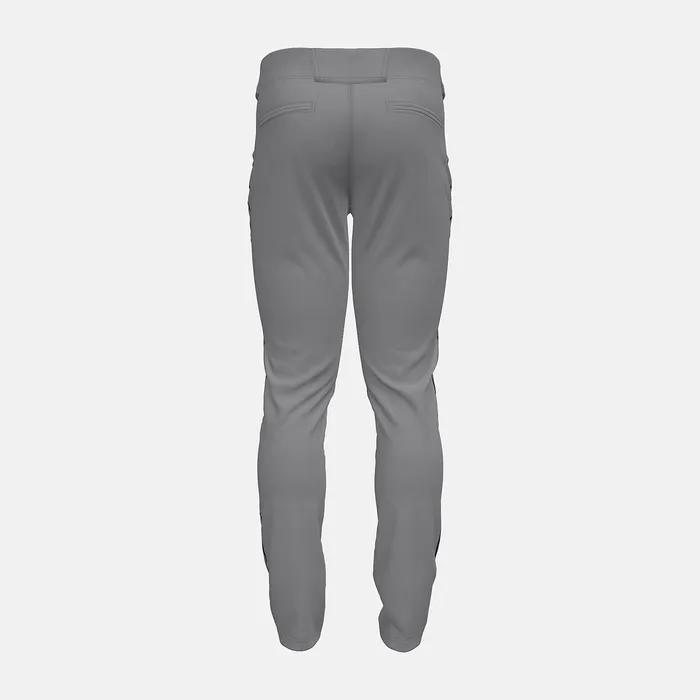 Pants New Balance Men Adversary 2 Baseball Piped Pant Tapered GREY with NAVY Pants New Balance Men Adversary 2 Baseball Piped Pant Tapered GREY with NAVY