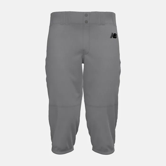 Pants New Balance Men Adversary 2 Baseball Solid Knicker Athletic GREY