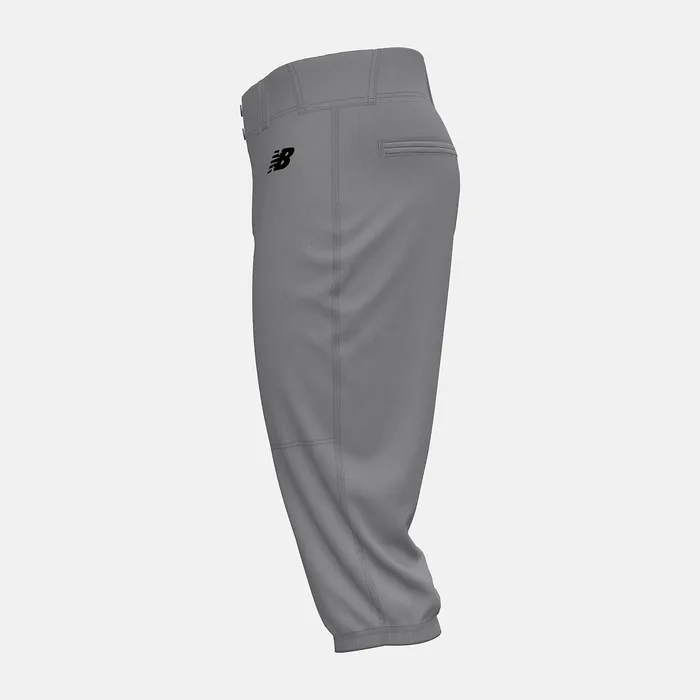 Pants New Balance Men Adversary 2 Baseball Solid Knicker Athletic GREY Pants New Balance Men Adversary 2 Baseball Solid Knicker Athletic GREY