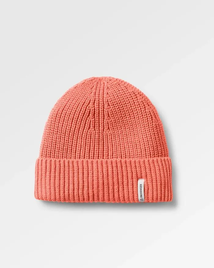Passenger Beanies Compass Recycled Beanie Shell Pink Shell Pink 8211 WomenMen