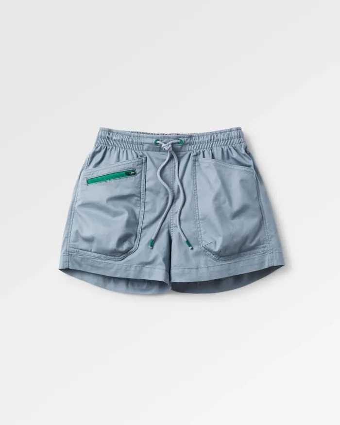 Passenger Bottoms Basswood Organic Cotton Short Faded Denim Faded Denim 8211 Women