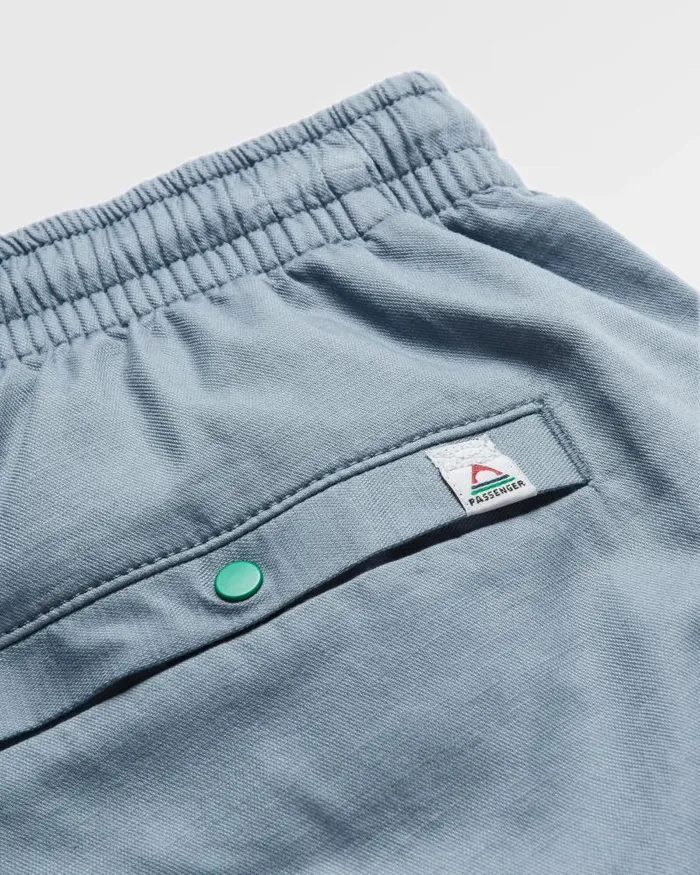 Passenger Bottoms Basswood Organic Cotton Short Faded Denim Faded Denim 8211 Women