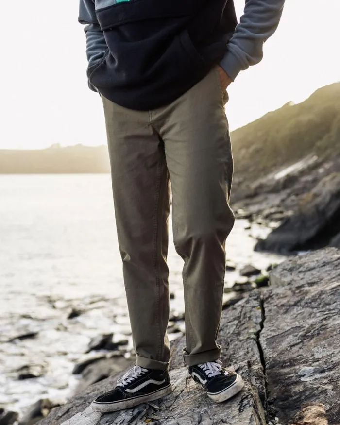 Passenger Bottoms Drift Trouser Dusty Olive Dusty Olive 8211 Men