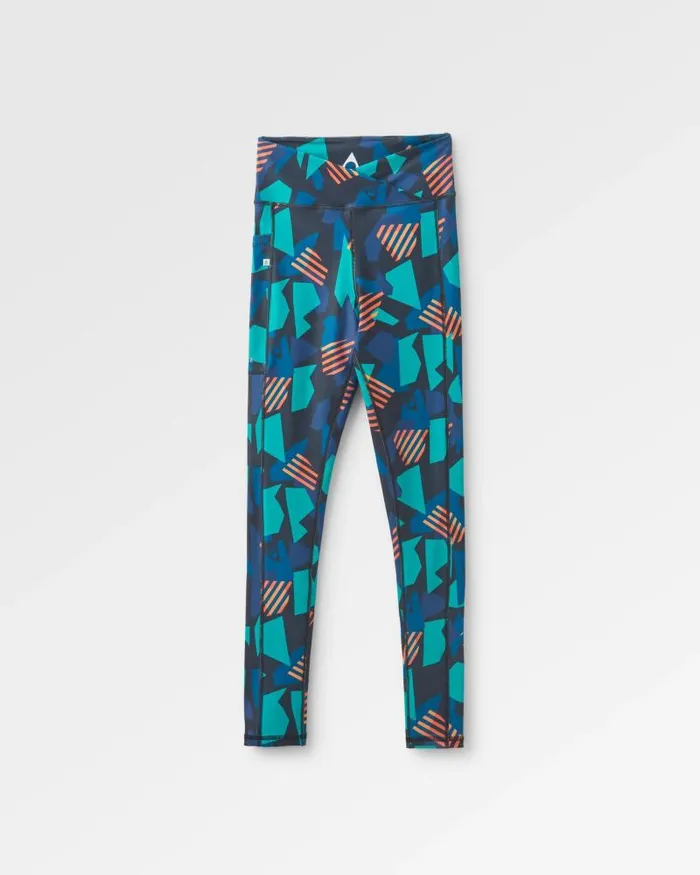 Passenger Bottoms Fresh Air 20 Recycled Leggings Deep Navy Camo Deep Navy Camo 8211 Women