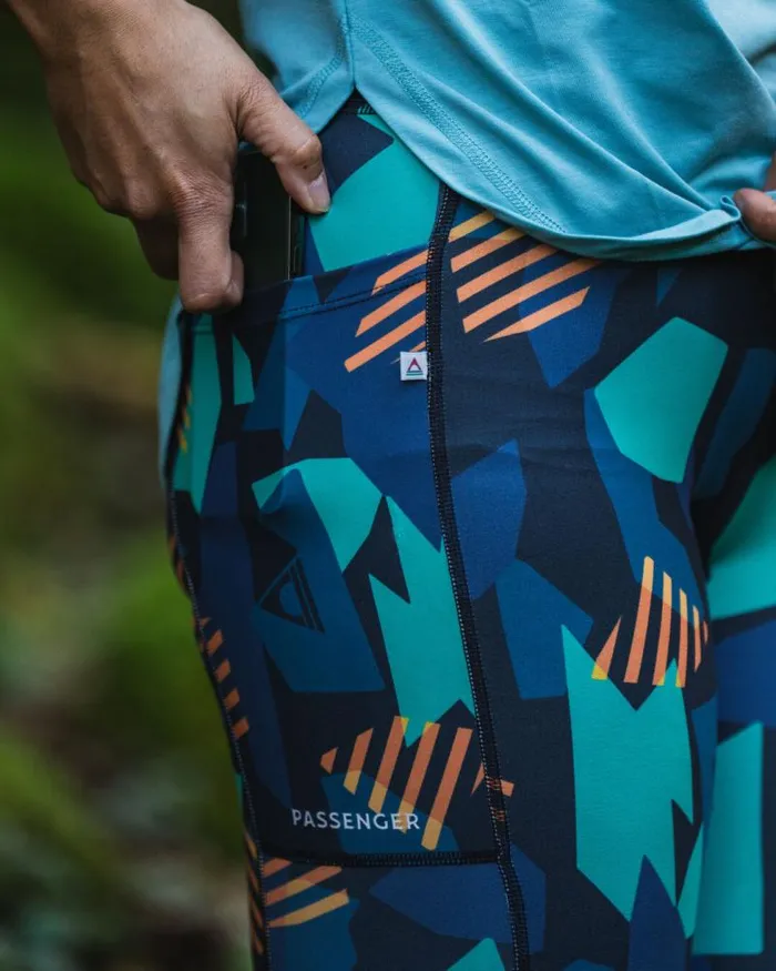 Passenger Bottoms Fresh Air 20 Recycled Leggings Deep Navy Camo Deep Navy Camo 8211 Women