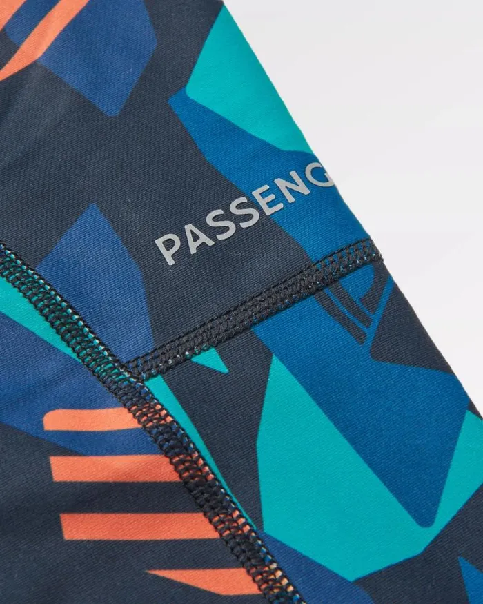 Passenger Bottoms Fresh Air 20 Recycled Leggings Deep Navy Camo Deep Navy Camo 8211 Women