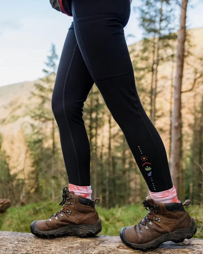 Passenger Bottoms Mantra Recycled Leggings Black Black 8211 Women