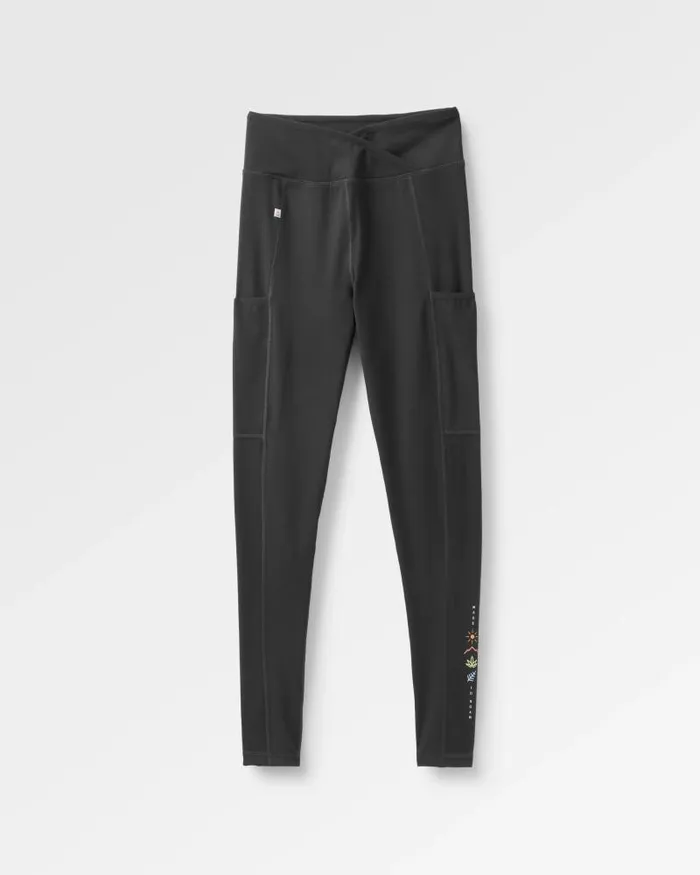 Passenger Bottoms Mantra Recycled Leggings Black Black 8211 Women