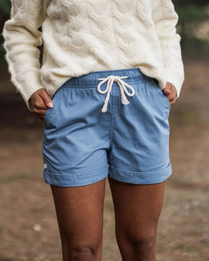 Passenger Bottoms Santosa Twill Short Blue Shadow Blue Shadow 8211 Women