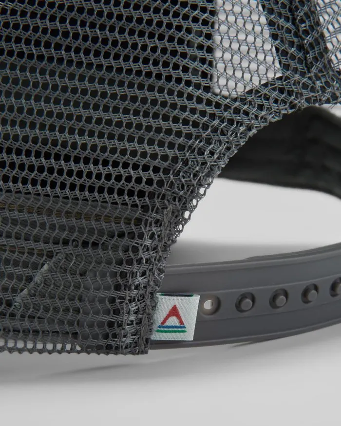 Passenger Caps and Hats Heritage Mesh Snapback Cap Storm Grey Black Storm Grey Black 8211 WomenMen