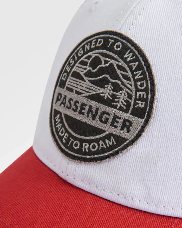 Passenger Caps and Hats Odyssey Mesh Snapback Cap Black Red Spice Black Red Spice 8211 WomenMen