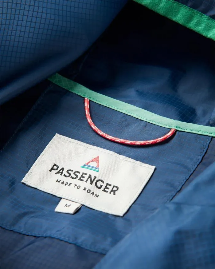 Passenger Jackets Gusto Recycled Windshell Smock Rich NavyDark Denim Rich Navydark Denim 8211 Men