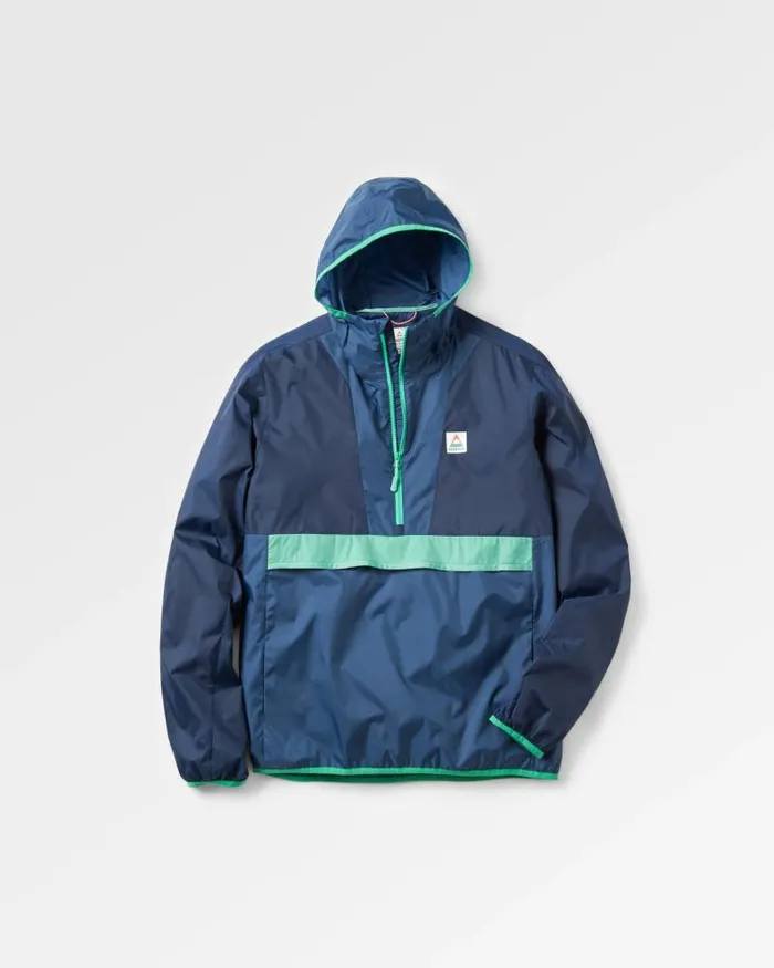 Passenger Jackets Gusto Recycled Windshell Smock Rich NavyDark Denim Rich Navydark Denim 8211 Men