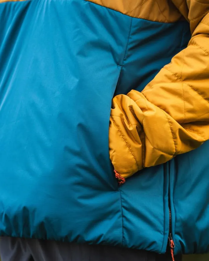 Passenger Jackets Pursue Recycled Thermore Insulated Jacket Dusty Ochre Corsair Blue Dusty Ochre Corsair Blue 8211 Men