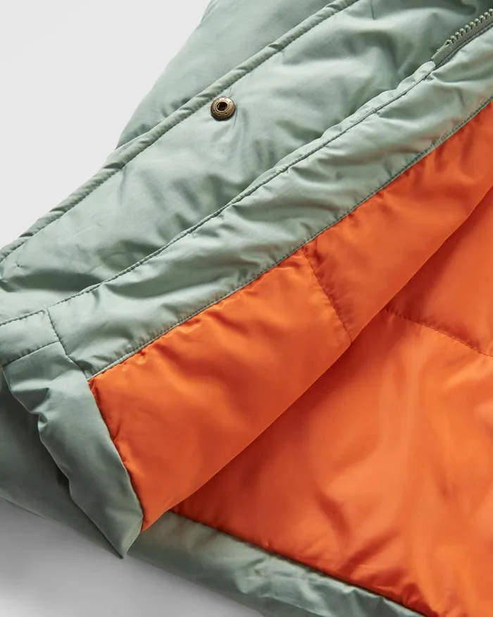 Passenger Jackets Tasman Recycled 20 Long Insulated Jacket Pistachio Pistachio 8211 Women