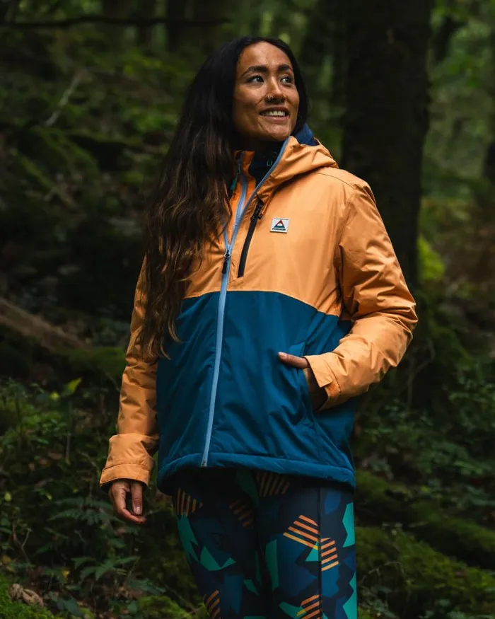 Passenger Jackets Terrain Insulated Water Resistant Jacket Corsair Blue Apricot Corsair Blue Apricot 8211 Women