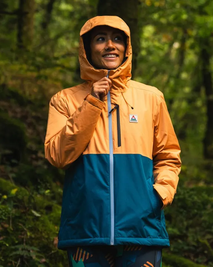 Passenger Jackets Terrain Insulated Water Resistant Jacket Corsair Blue Apricot Corsair Blue Apricot 8211 Women