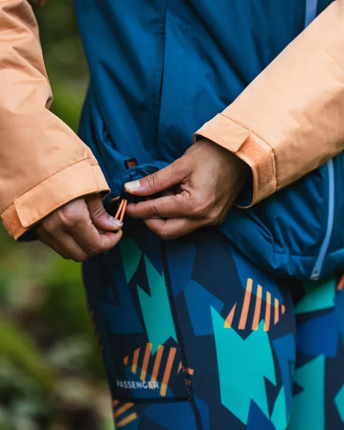 Passenger Jackets Terrain Insulated Water Resistant Jacket Corsair Blue Apricot Corsair Blue Apricot 8211 Women