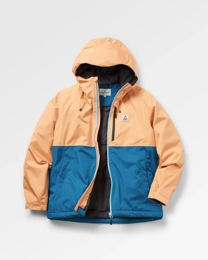 Passenger Jackets Terrain Insulated Water Resistant Jacket Corsair Blue Apricot Corsair Blue Apricot 8211 Women