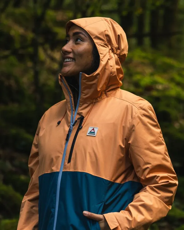 Passenger Jackets Terrain Insulated Water Resistant Jacket Corsair Blue Apricot Corsair Blue Apricot 8211 Women