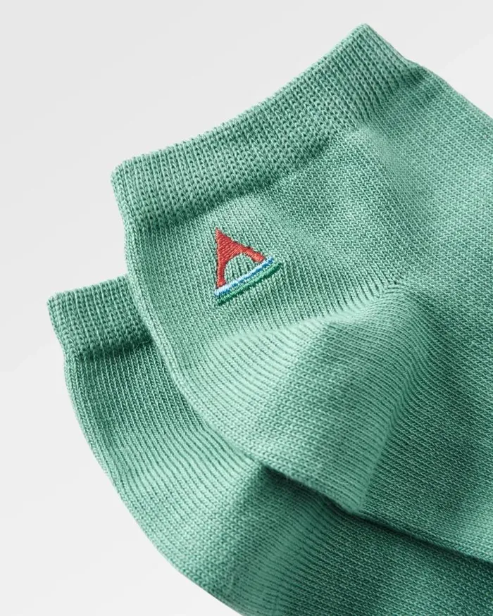 Passenger Socks Organic Trainer Socks Deep Sea Deep Sea 8211 Women