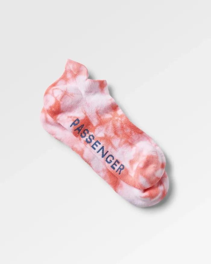 Passenger Socks Organic Trainer Socks Tie Dye Shell Pink Tie Dye Shell Pink 8211 Women Passenger Socks Organic Trainer Socks Tie Dye Shell Pink Tie Dye Shell Pink 8211 Women