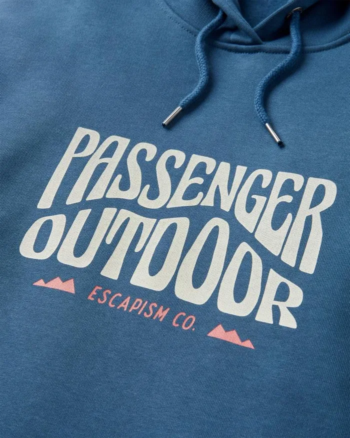 Passenger Tops Yuca Organic Cotton Hoodie Dark Denim Dark Denim 8211 Men