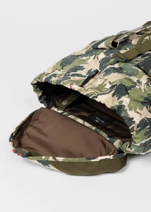 Paul Smith Bags 039Leaf Camo039 Print Backpack Green 8211 Mens