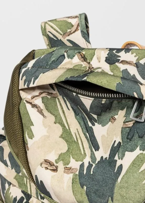 Paul Smith Bags 039Leaf Camo039 Print Backpack Green 8211 Mens