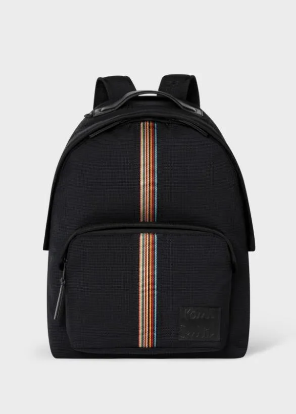 Paul Smith Bags 039Signature Stripe039 Backpack Black 8211 Mens