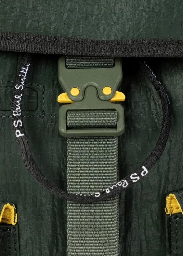 Paul Smith Bags Nylon Ripstop Backpack Dark Green 8211 Mens