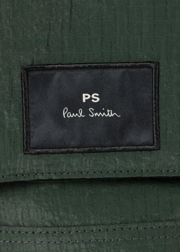 Paul Smith Bags Nylon Ripstop Backpack Dark Green 8211 Mens