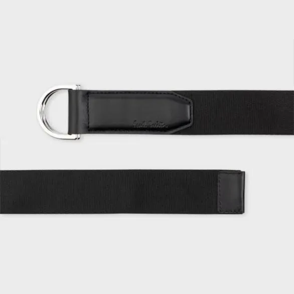 Paul Smith Belts 039Signature Stripe039 Jacquard Belt Black 8211 Mens