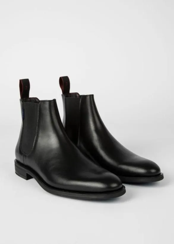 Paul Smith Boots Leather 039Cedric039 Boots Black 8211 Mens