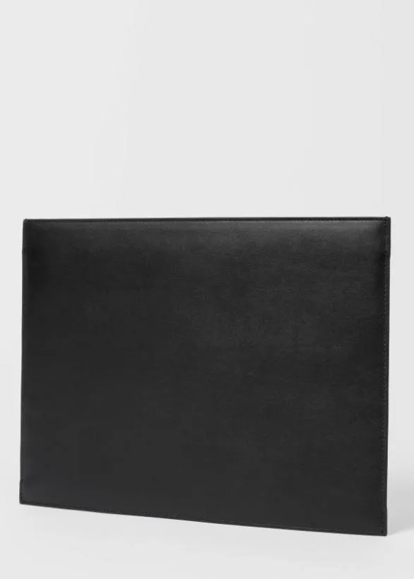 Paul Smith Cases and Covers 039Signature Stripe Block039 Document Case Black 8211 Mens