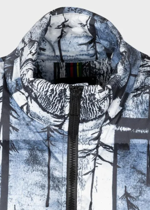 Paul Smith Coats and Jackets 039Alpes039 Padded Down Coat Blue 8211 Mens