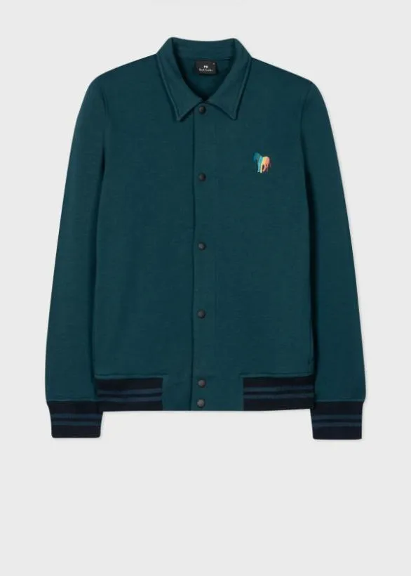 Paul Smith Coats and Jackets 039Broad Stripe Zebra039 Varsity Jacket Navy 8211 Mens Paul Smith Coats and Jackets 039Broad Stripe Zebra039 Varsity Jacket Navy 8211 Mens