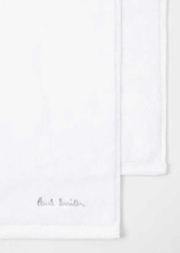Paul Smith Decorative Accessories 039Signature Stripe039 Bath Towel White 8211 Home