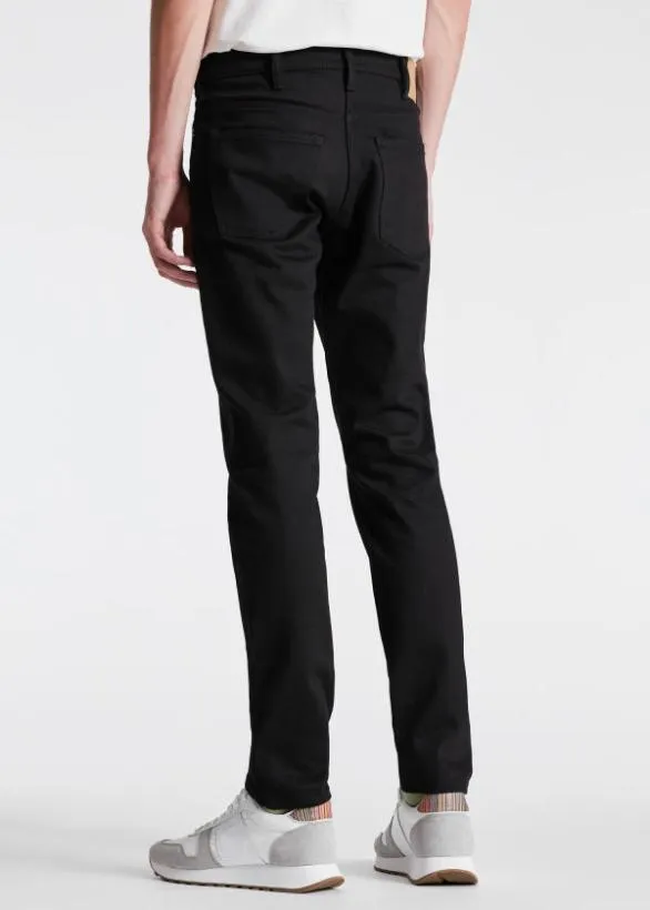 Paul Smith Jeans TaperedFit 039Organic Stretch039 Jeans Black 8211 Mens