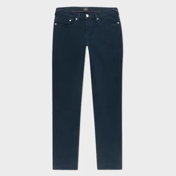 Paul Smith Jeans TaperedFit Garment Dyed Jeans Navy 8211 Mens
