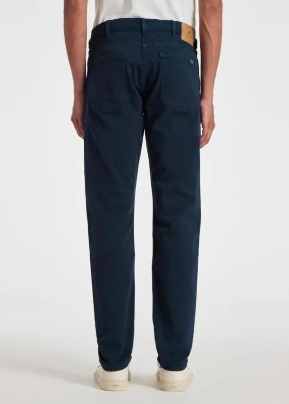 Paul Smith Jeans TaperedFit Garment Dyed Jeans Navy 8211 Mens