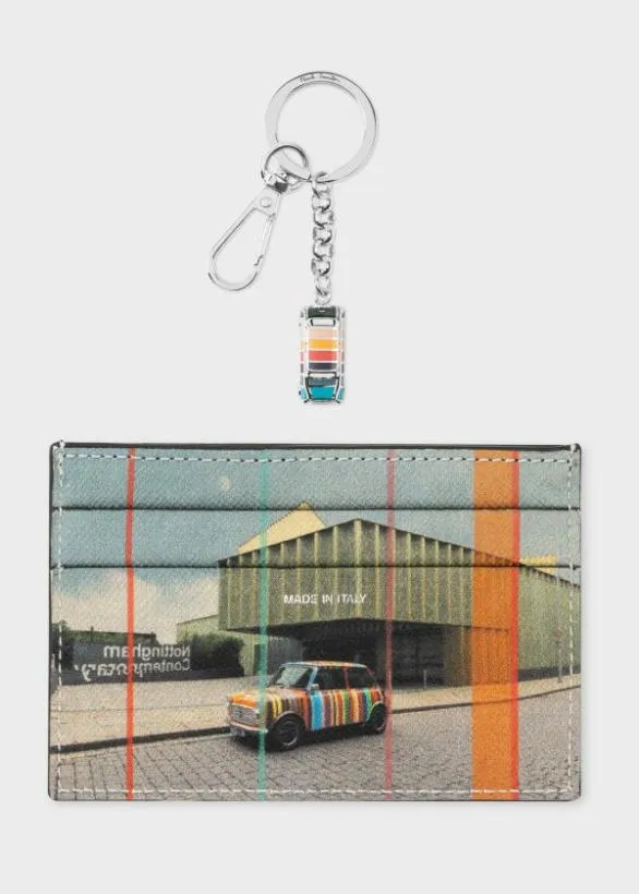 Paul Smith Jewellery and Keyrings 039Mini039 Keyring and Credit Card Holder Gift Set Multicolour 8211 Mens Paul Smith Jewellery and Keyrings 039Mini039 Keyring and Credit Card Holder Gift Set Multicolour 8211 Mens