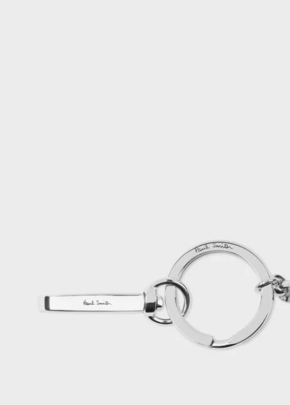 Paul Smith Jewellery and Keyrings 039Mini039 Keyring and Credit Card Holder Gift Set Multicolour 8211 Mens