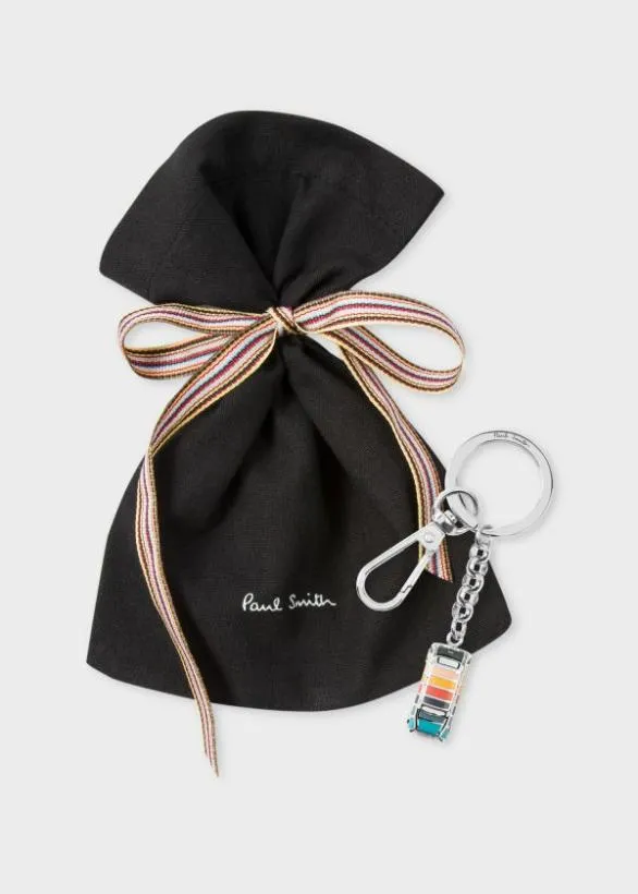 Paul Smith Jewellery and Keyrings 039Mini039 Keyring and Credit Card Holder Gift Set Multicolour 8211 Mens