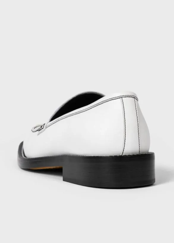 Paul Smith Loafers Leather 039Alvar039 Loafers White 8211 Mens